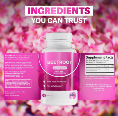 Organic Beet Vitality Capsules™